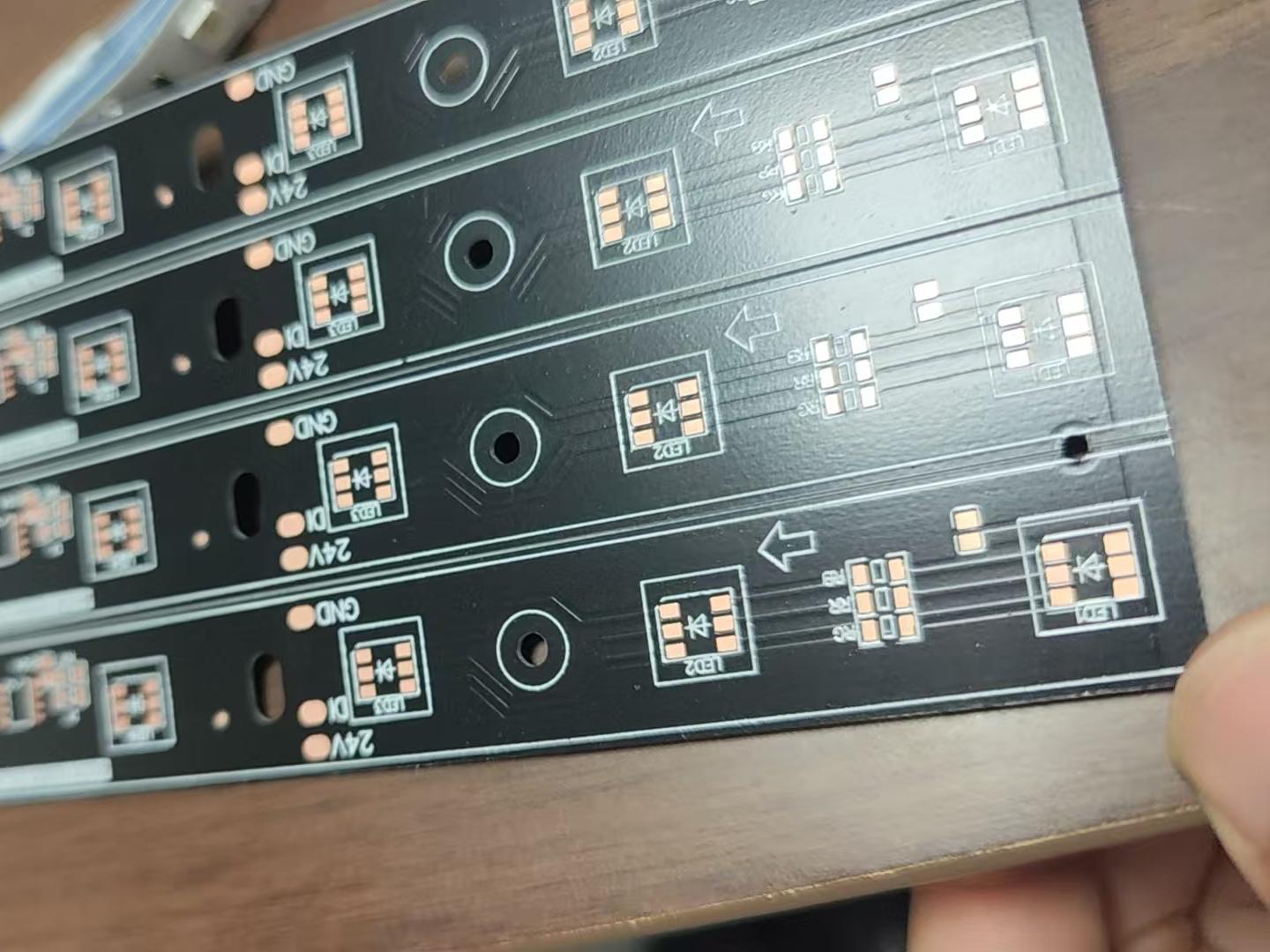 High-quality LED light strip PCB for 3D infinity dance floor tiles.